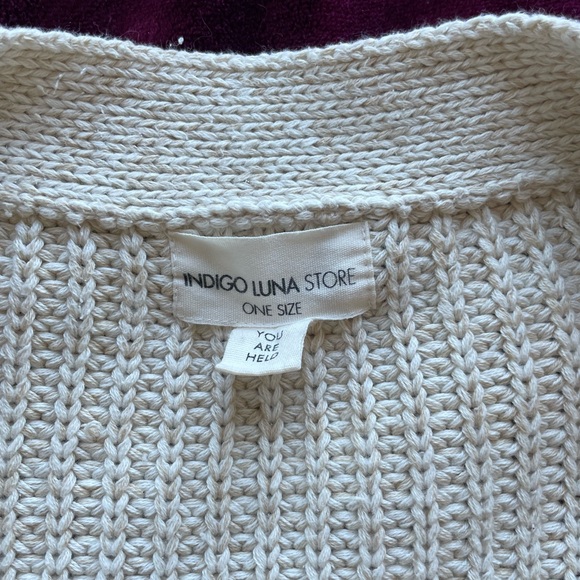 Indigo Luna Wrap Sweater - Picture 2 of 2